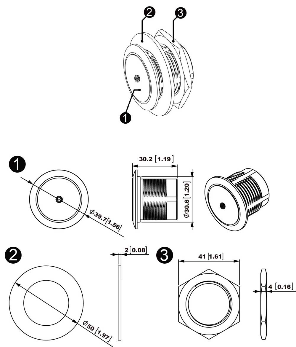MINI CARD READER - HIDDEN STYLE