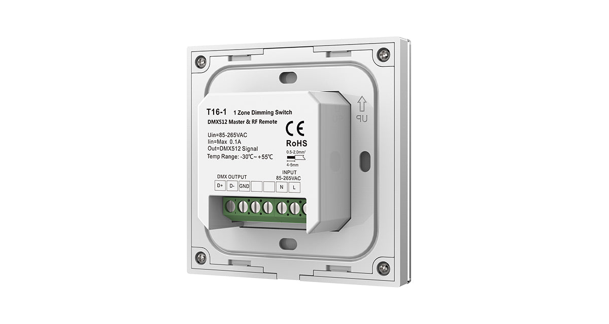 RF WIRELESS TOUCH SINGLE ZONE SWITCH