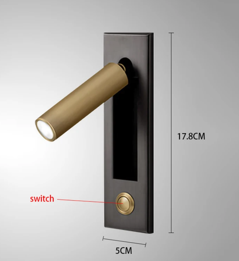HIDDEN RECESSED READING LIGHT