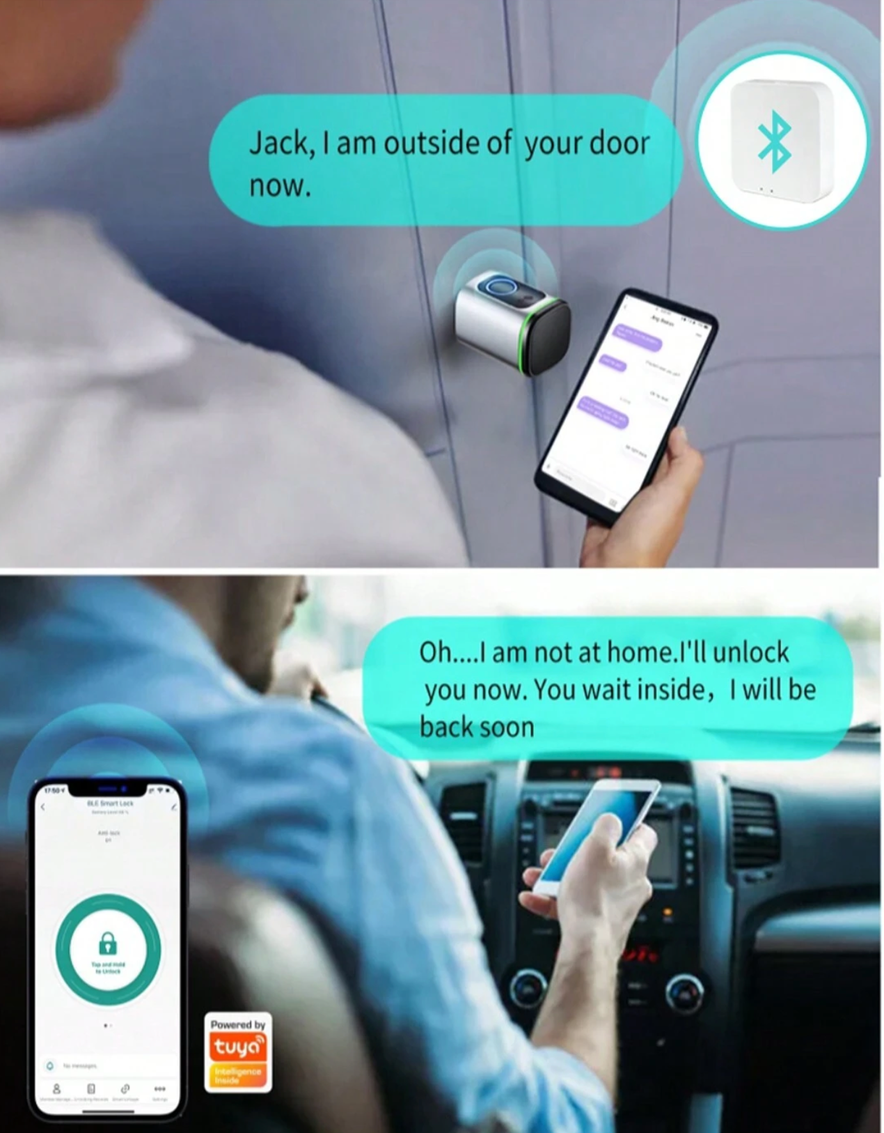 SMART MINI DOOR LOCK - CYLINDRICAL