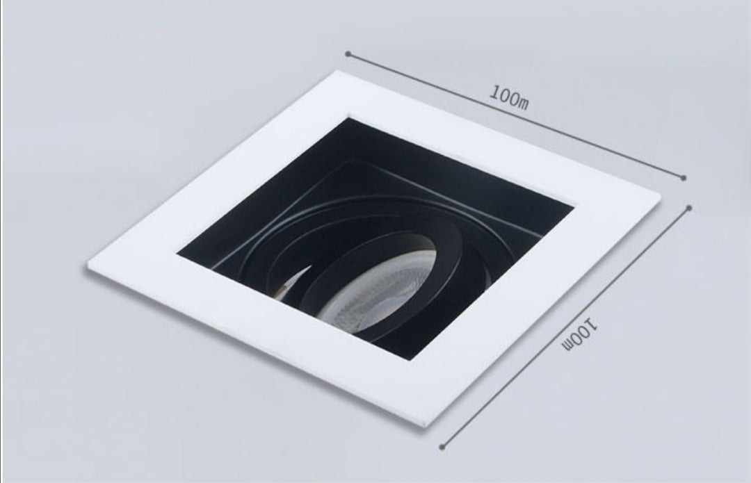 DOWNLIGHT ANTIGLARE FIXTURE - SQUARE
