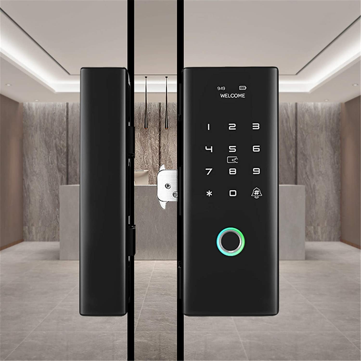 SMART WIFI GLASS DOOR LOCK