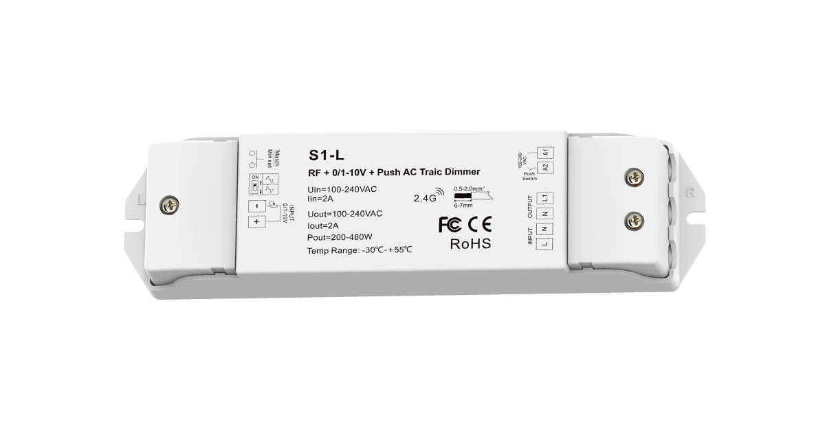 1 CH WIFI & RF TRIAC DIMMER TUYA