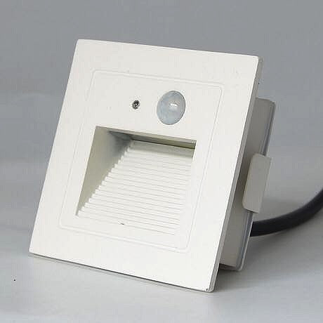 MOTION SENSOR STEPS LIGHT WALL RECESSED 3W