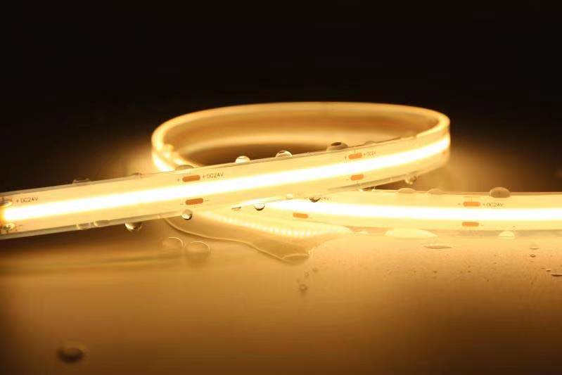 FLEXIBLE COB LED STRIPS IP68