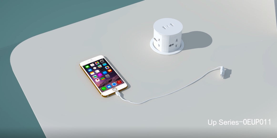 POP UP UNIVERSAL WIRELESS CHARGING  SOCKET