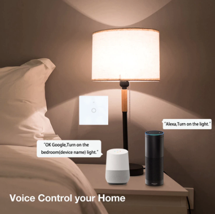SMART GLASS WIFI TOUCH SWITCH - 4 GANG