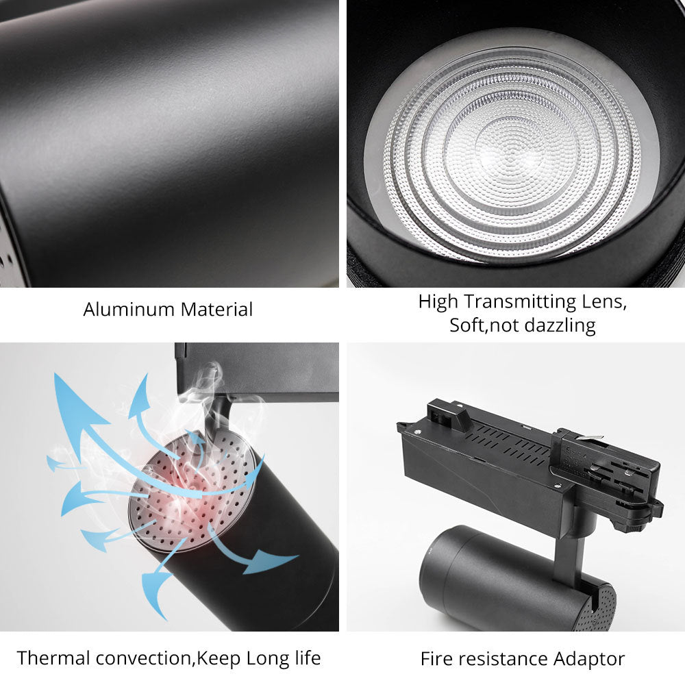 ZOOM DIMMABLE TRACK LIGHT - MODERN