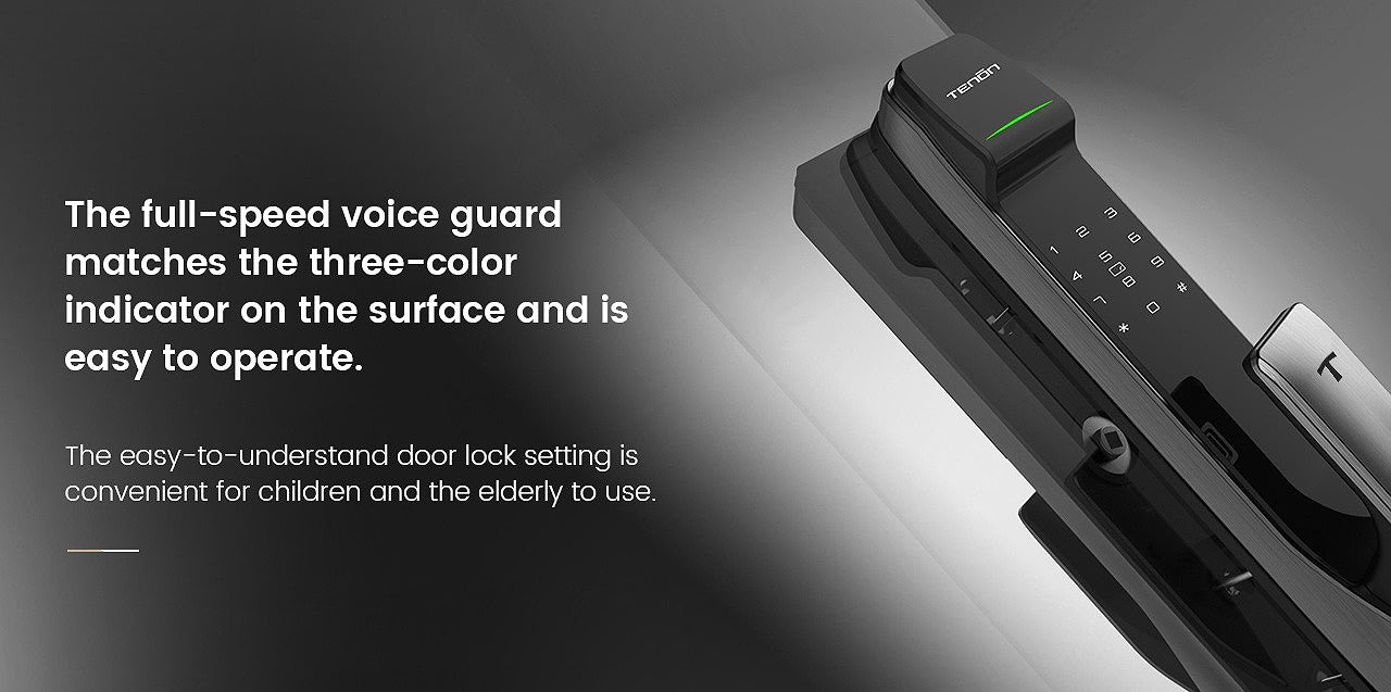 PUSH PULL SMART ELECTRIC DOOR LOCK