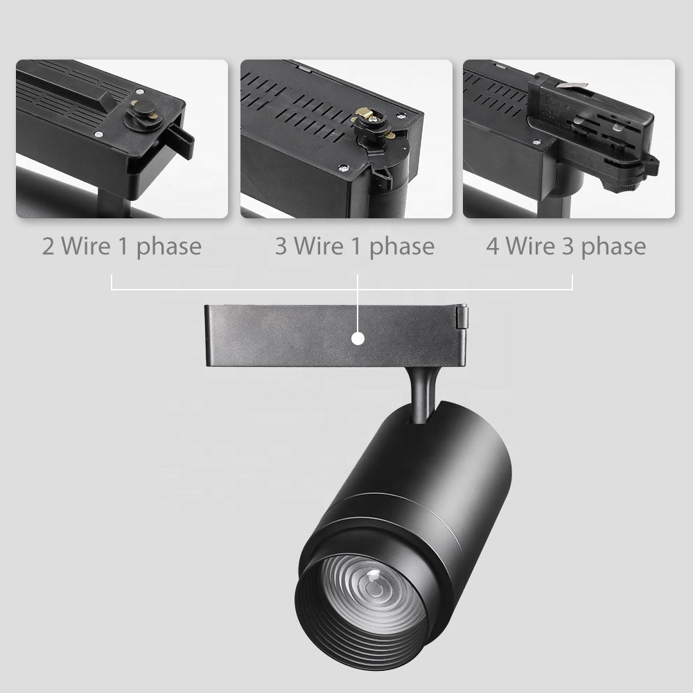 ZOOM DIMMABLE TRACK LIGHT - MODERN