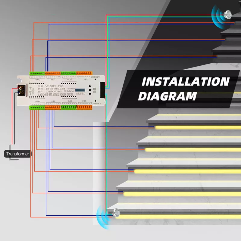 SMART STEPS MOVING LIGHT - 32 STEPS