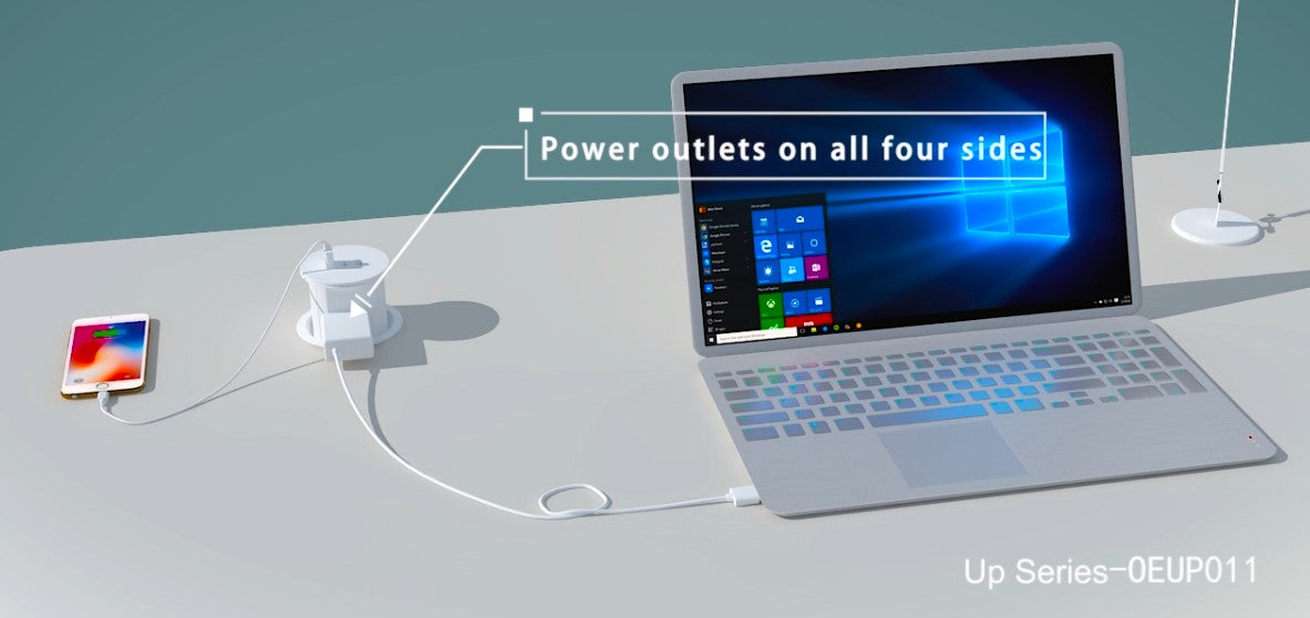 POP UP UNIVERSAL WIRELESS CHARGING  SOCKET