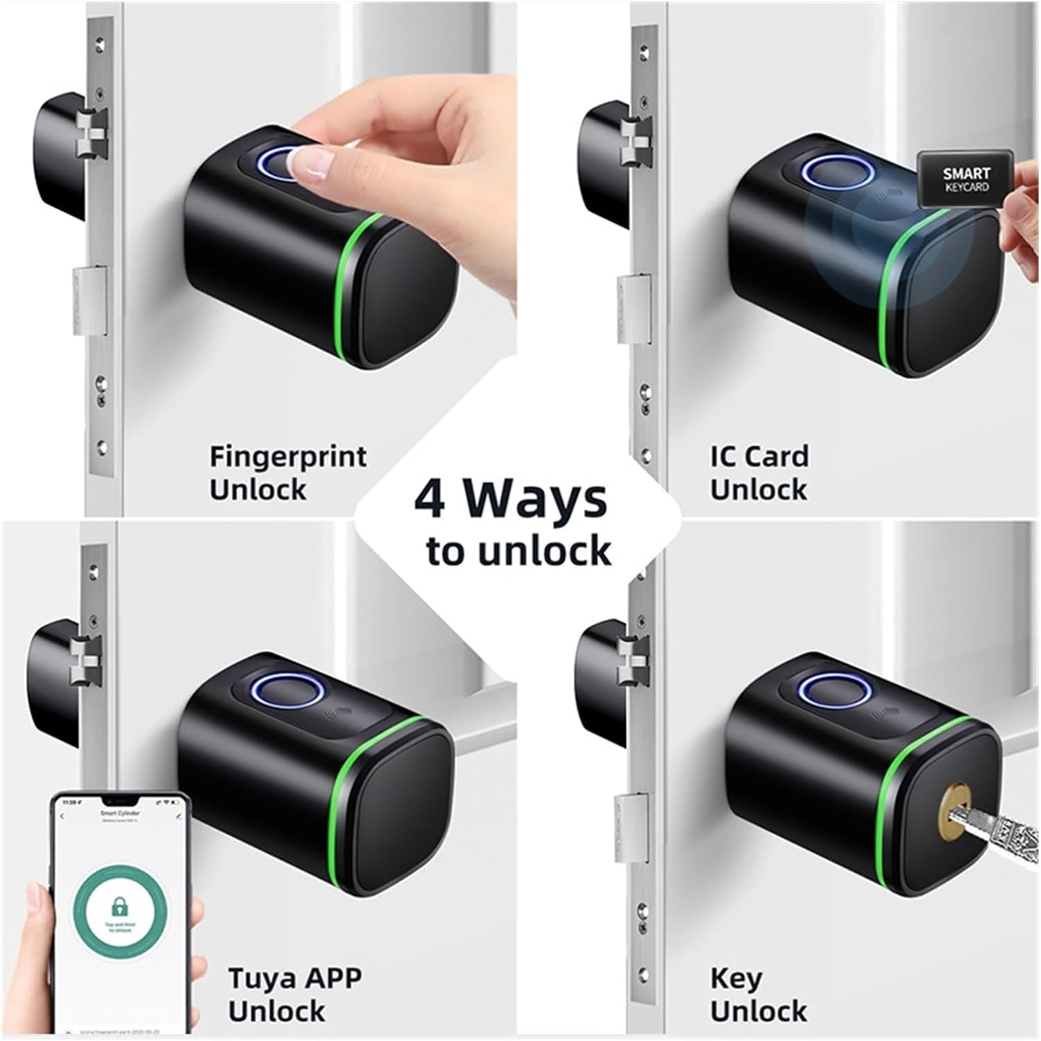 SMART MINI DOOR LOCK - CYLINDRICAL