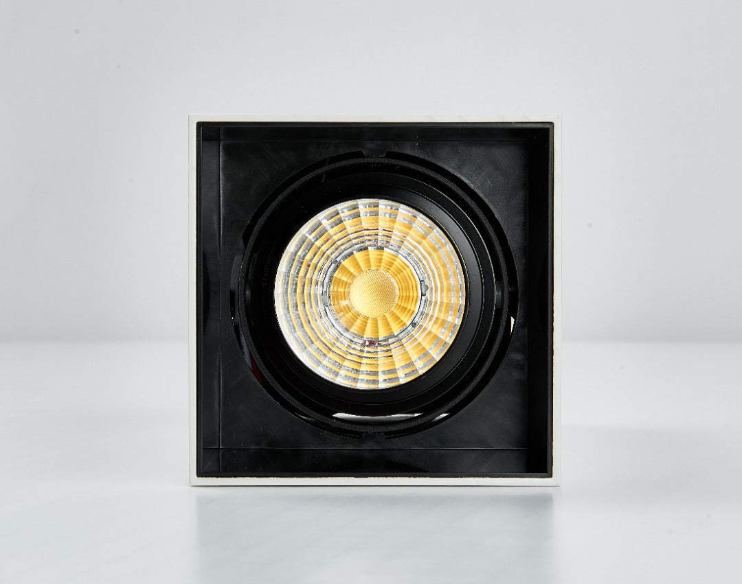 CEILING MOUNTED  SQUARE - ADJUSTABLE