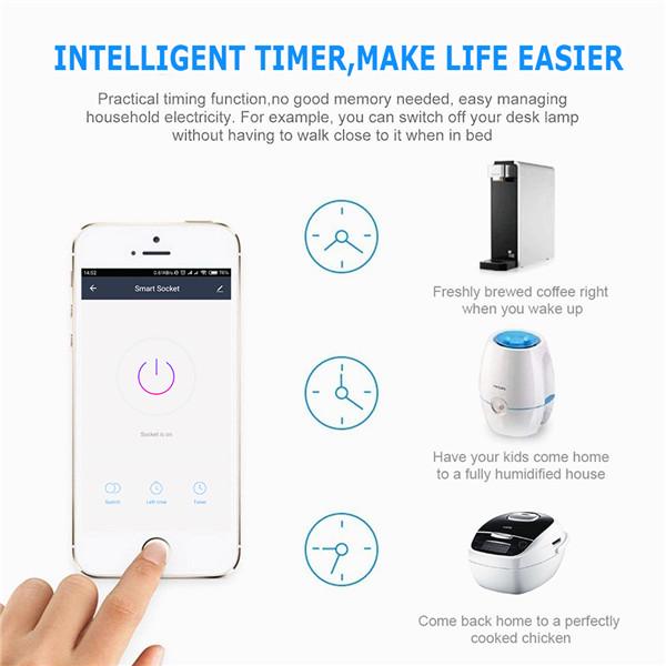 WIRELESS WIFI REMOTE CONTROL SMART SOCKET POWER PLUG