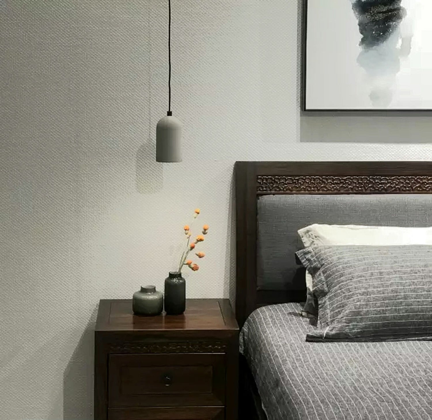ULTRA MODERN CONCRETE PENDANT LIGHT