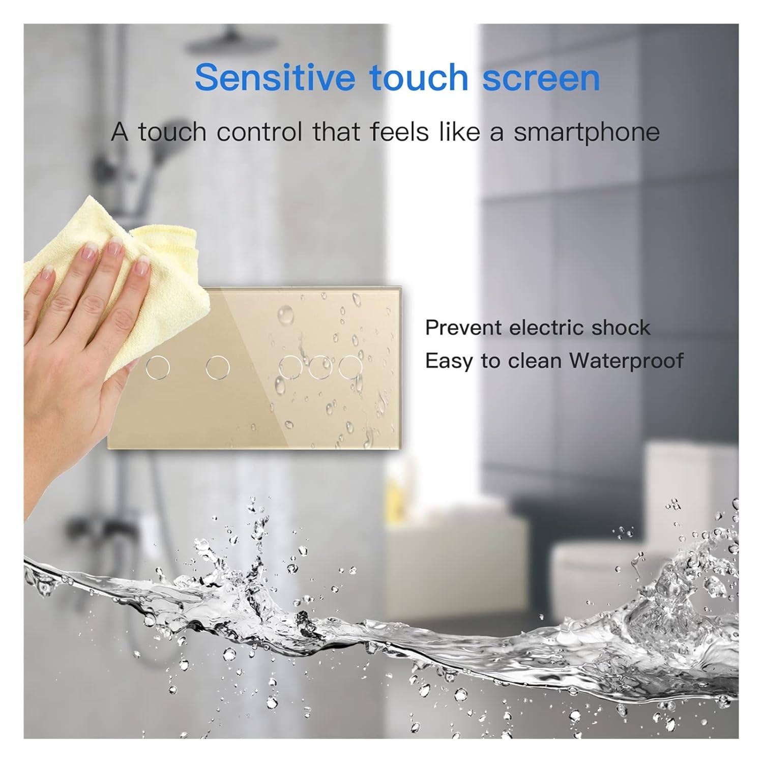 ZIGBEE SWITCH - 5 GANG