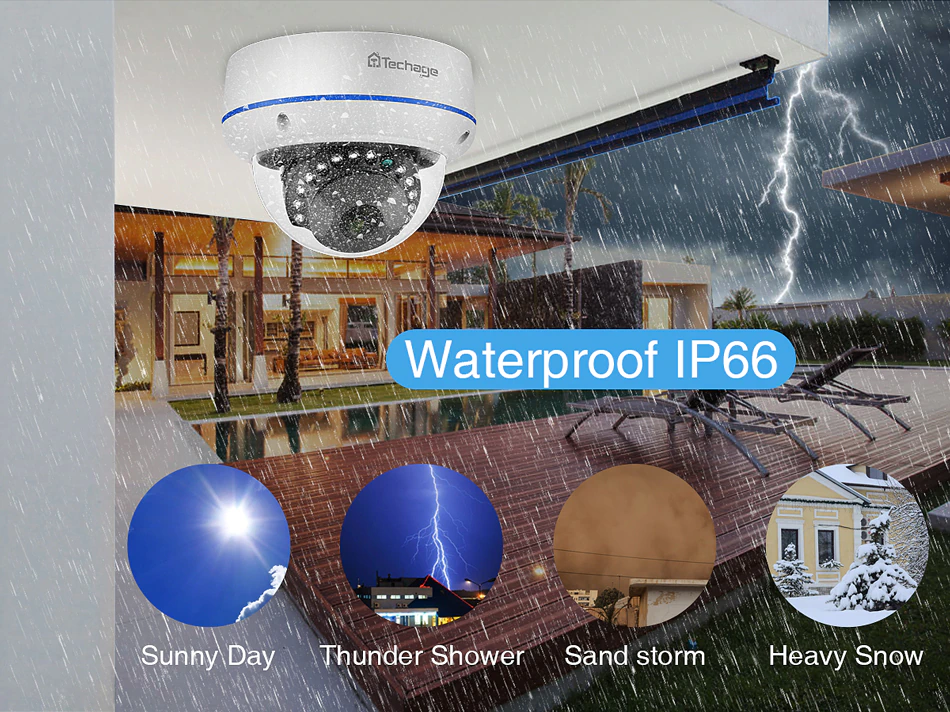 ISH SMART OUTDOOR DOME CAMERA