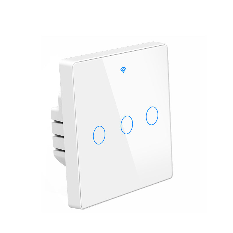 SMART GLASS WIFI TOUCH SWITCH - 3 GANG