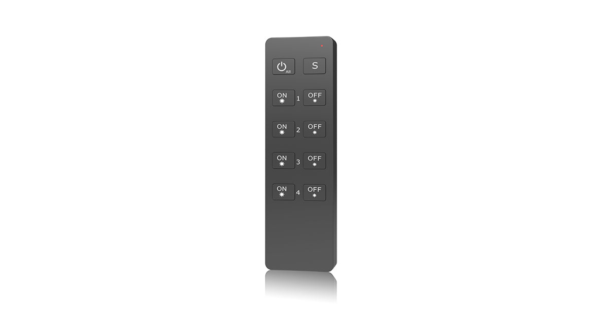 4 ZONES RF DIMMING REMOTE CONTROLLER