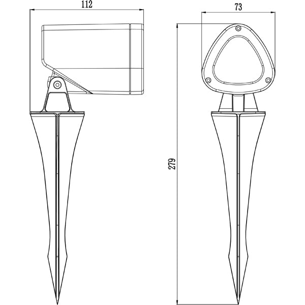 SINGLE SHOOTING SPIKE - ADJUSTABLE