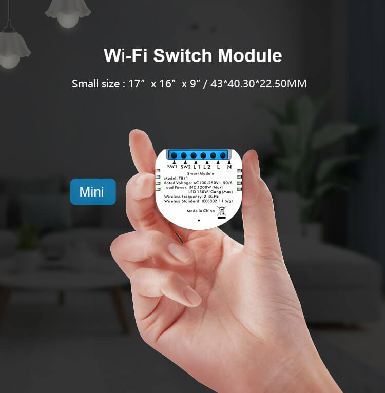 MINI WIRELESS WI-FI SINGLE RELAY