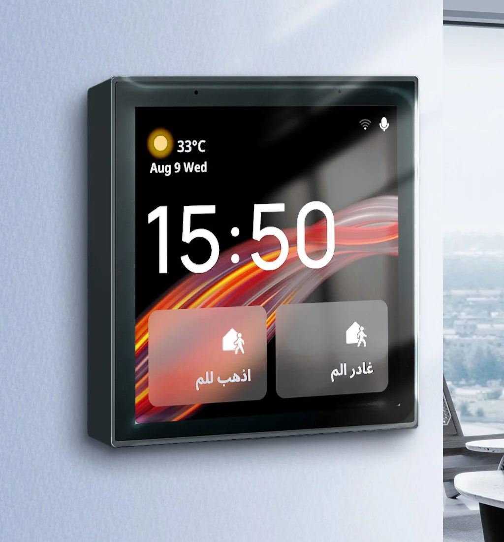 لوحة تحكم مركزية تعمل باللمس بالكامل من ZIGBEE