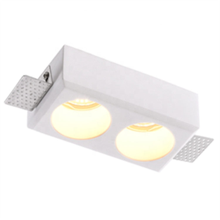 DOUBLE FRAMELESS GYPSUM LIGHT - GU10