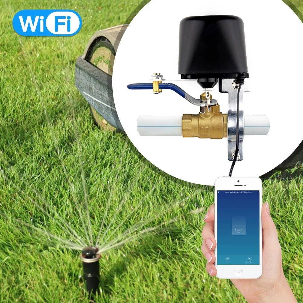 ZIGBEE SMART WATER VALVE  DETECTOR