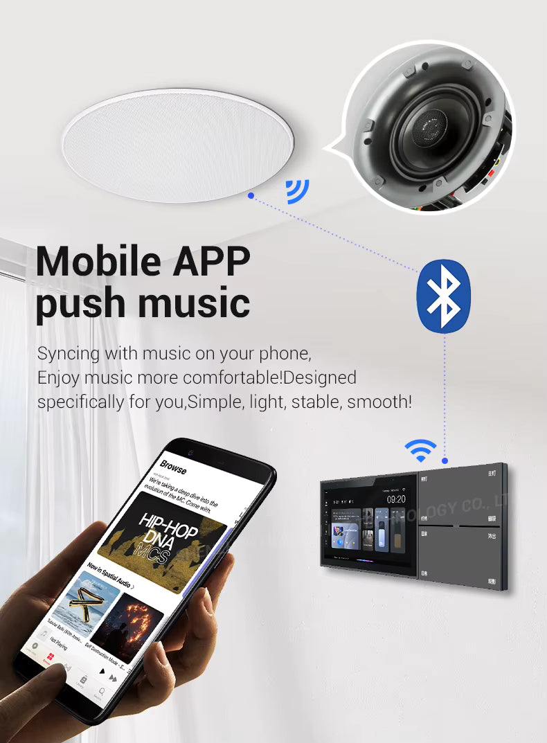 6 Inch Smart Home Control Screen