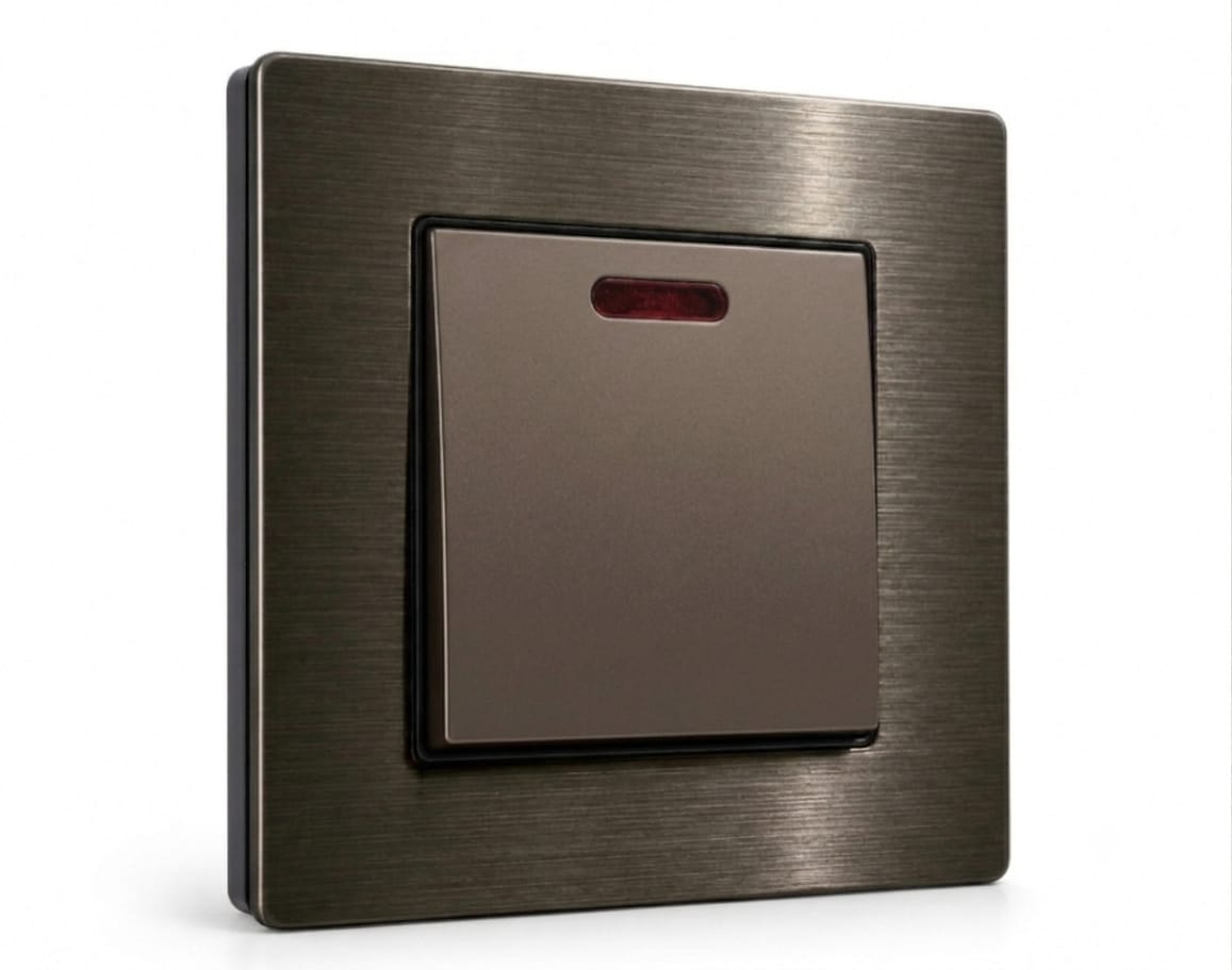 Premium 20A Switch - Stainless Steel