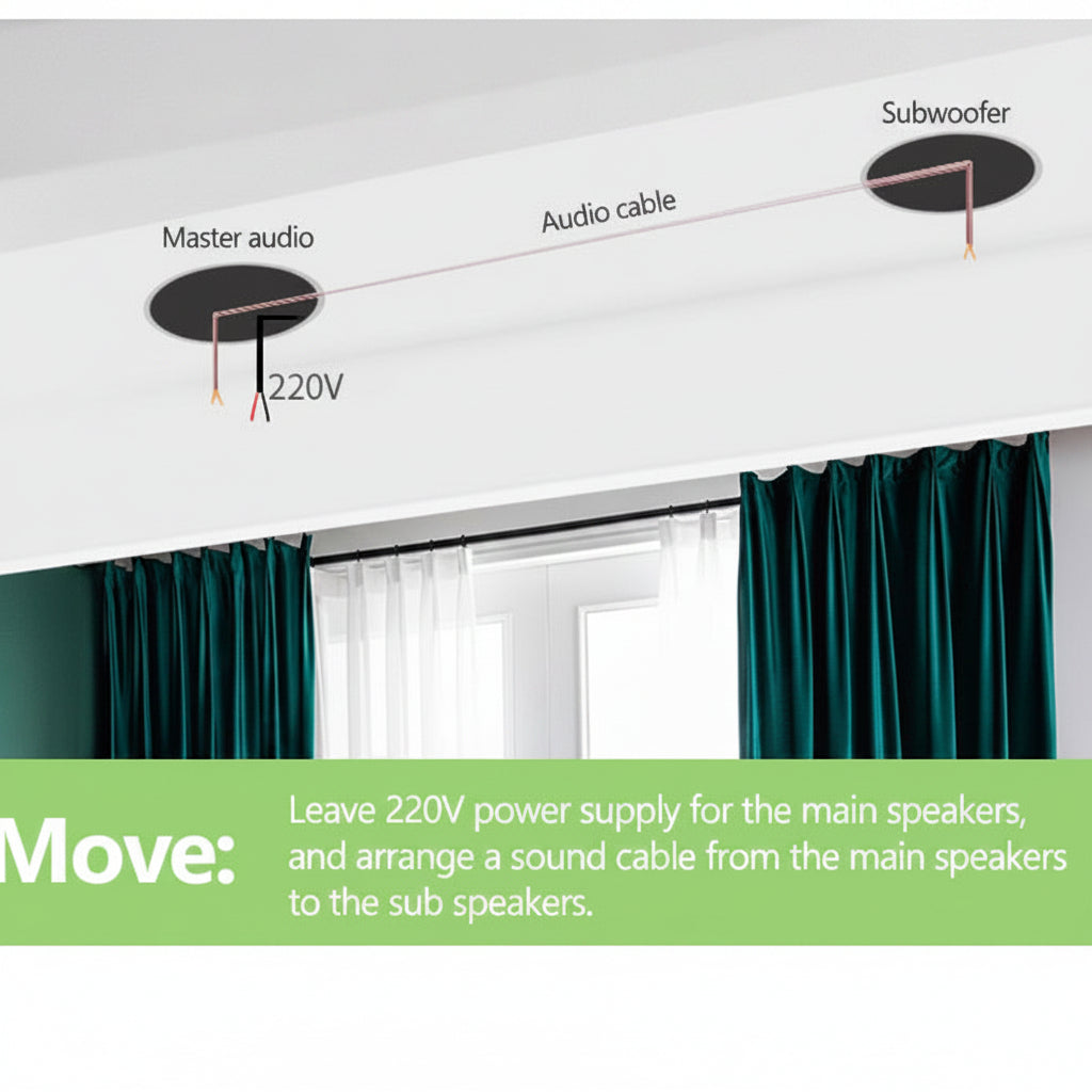 BLUETOOTH SECONDRY/SLAVE CEILING SPEAKER | ISH Kuwait