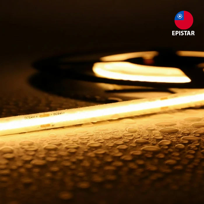COB LED Strip 3000K In/outdoor 5m/roll | ISH Kuwait