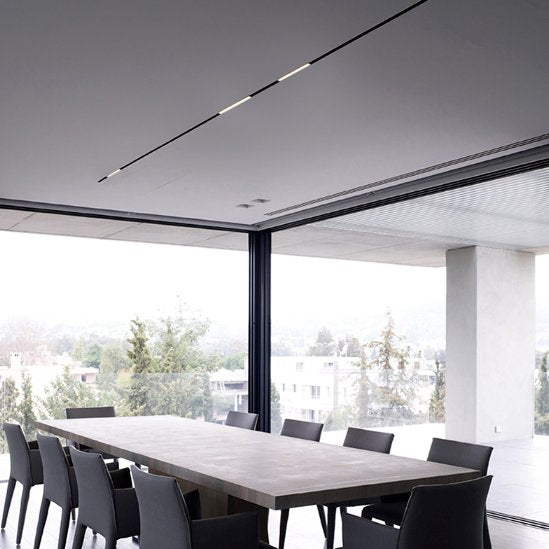 EXTERNAL MODERN SLIM MAGNETIC ALUMINUM TRACK | ISH Kuwait