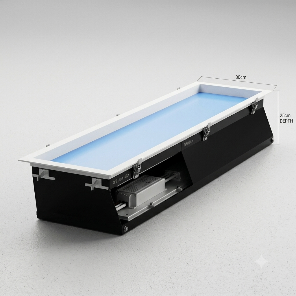 Smart Artificial Skylight - Rectangle  120×30cm