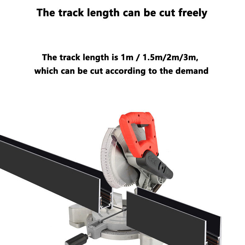 INTERNAL MODERN SLIM MAGNETIC ALUMINUM TRACK | ISH Kuwait