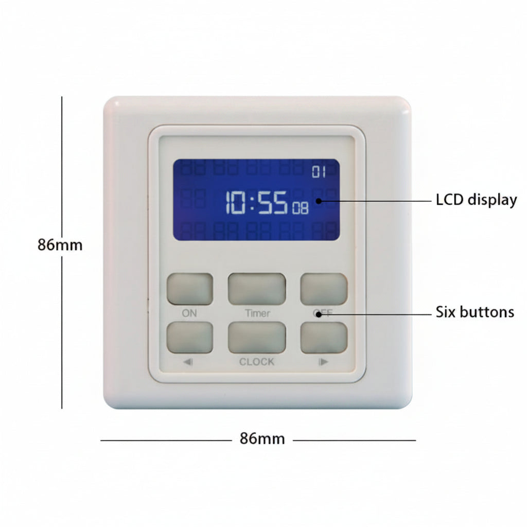 LIGHTING DIGITAL TIMER WITH SCREEN  | ISH Kuwait