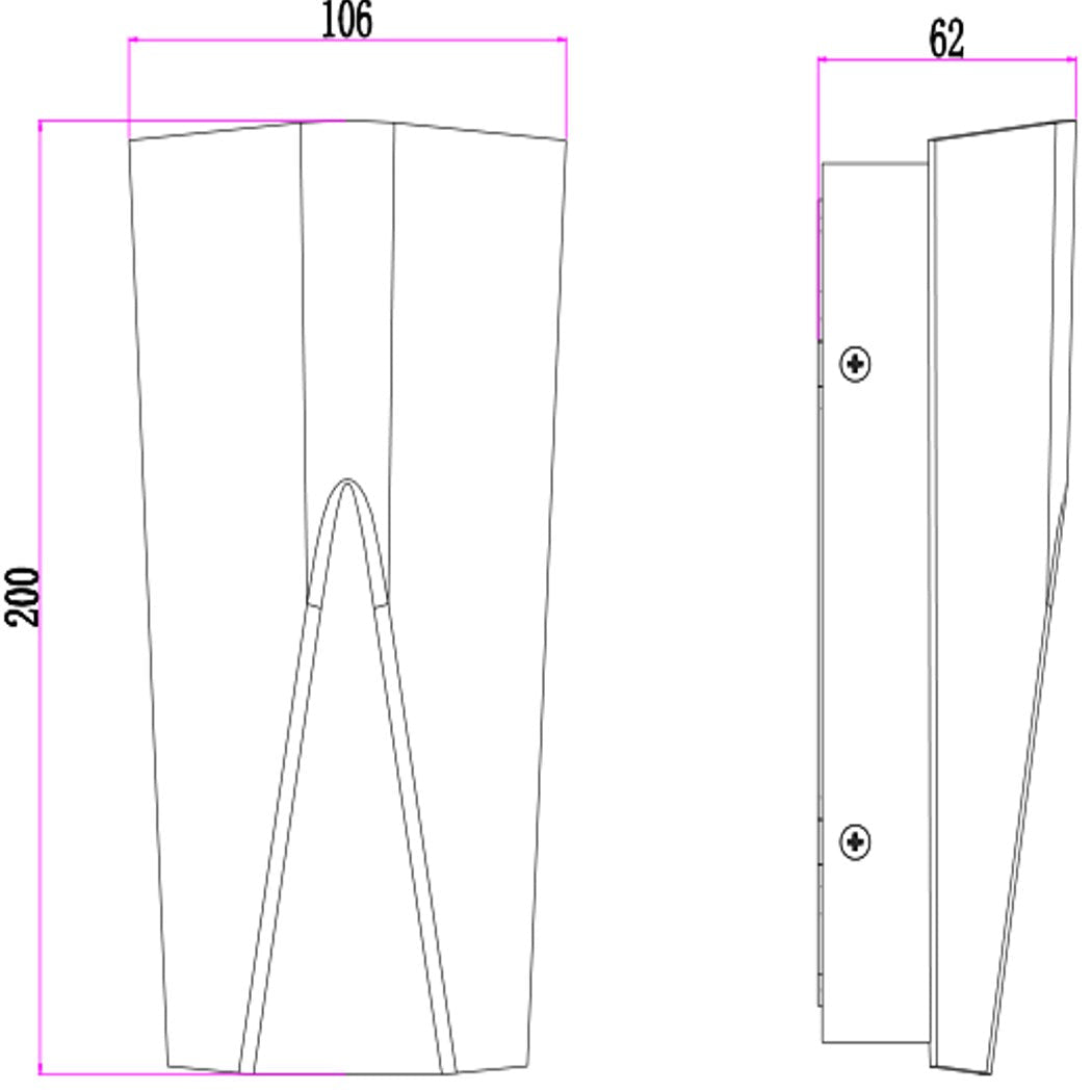 MODERN SLIM WALL LIGHT - 2 DIRECTION  | ISH Kuwait