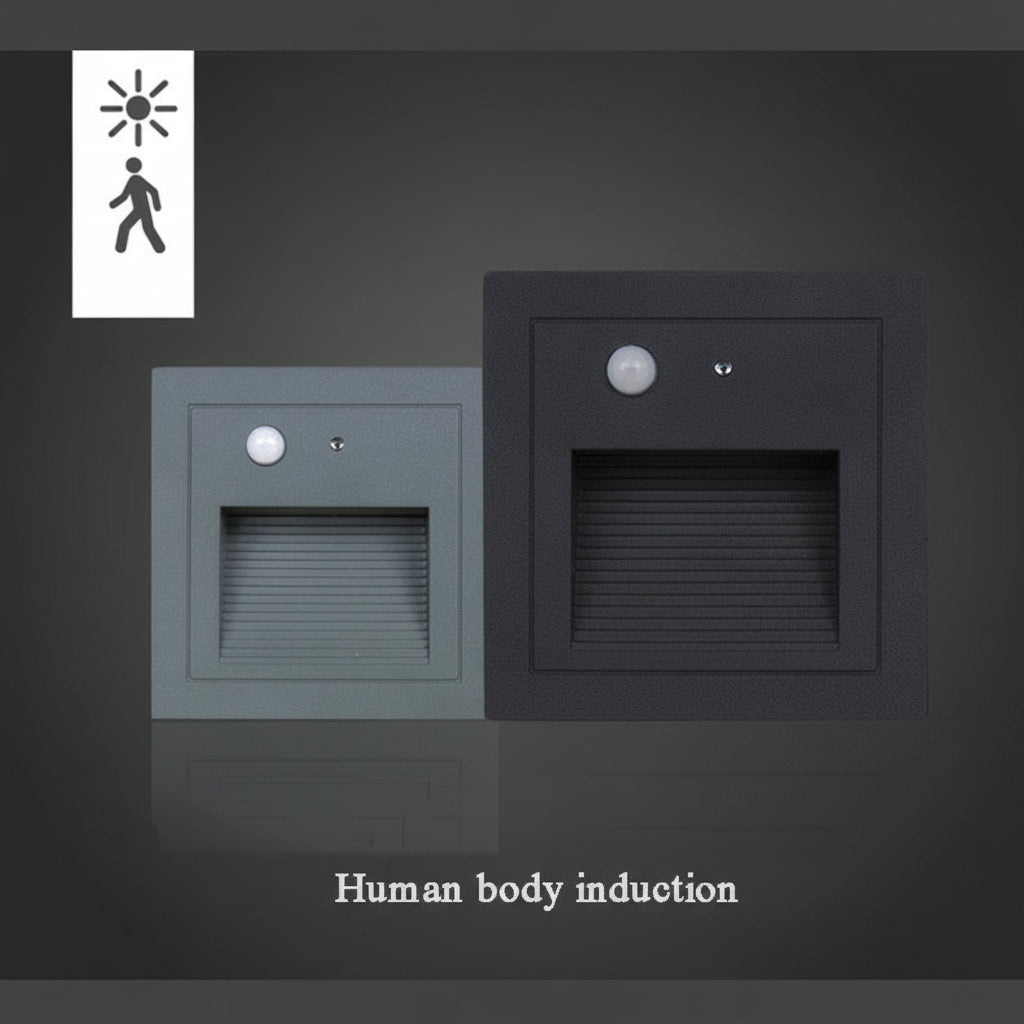 MOTION SENSOR STEPS LIGHT WALL RECESSED 3W | ISH Kuwait
