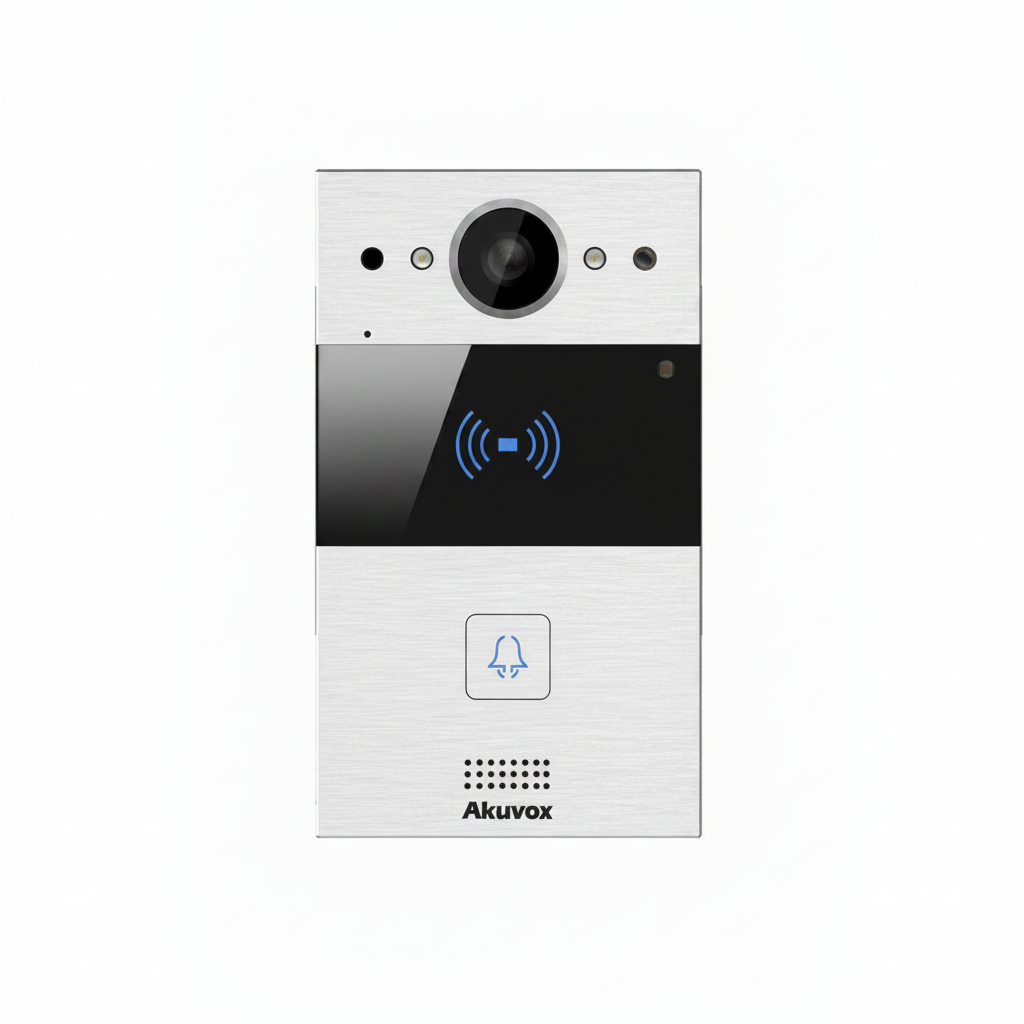 OUTDOOR VIDEO INTERCOM UNIT SINGLE BUTTON | ISH Kuwait