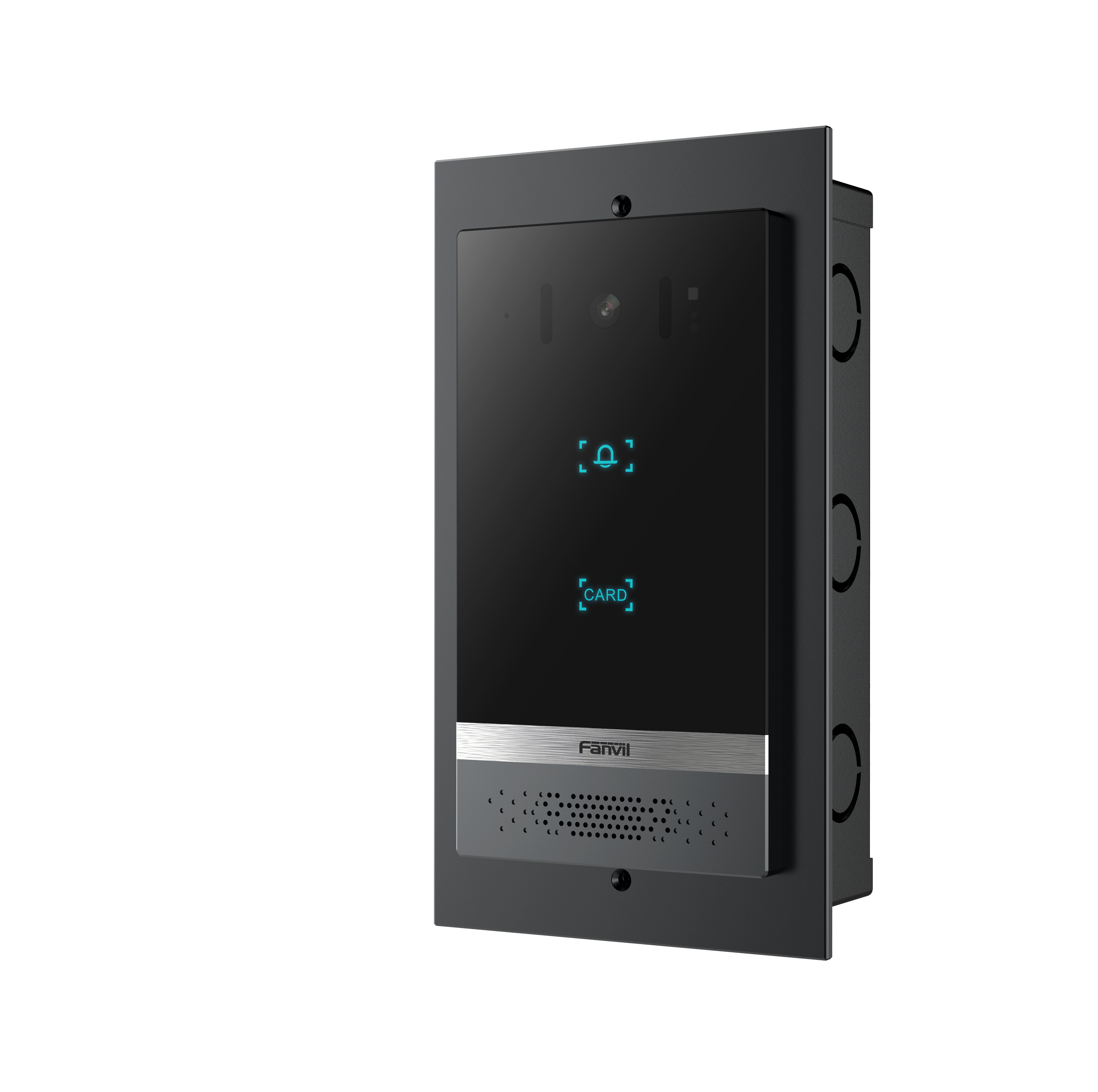 OUTDOOR VIDEO INTERCOM UNIT WITH CARD | ISH Kuwait