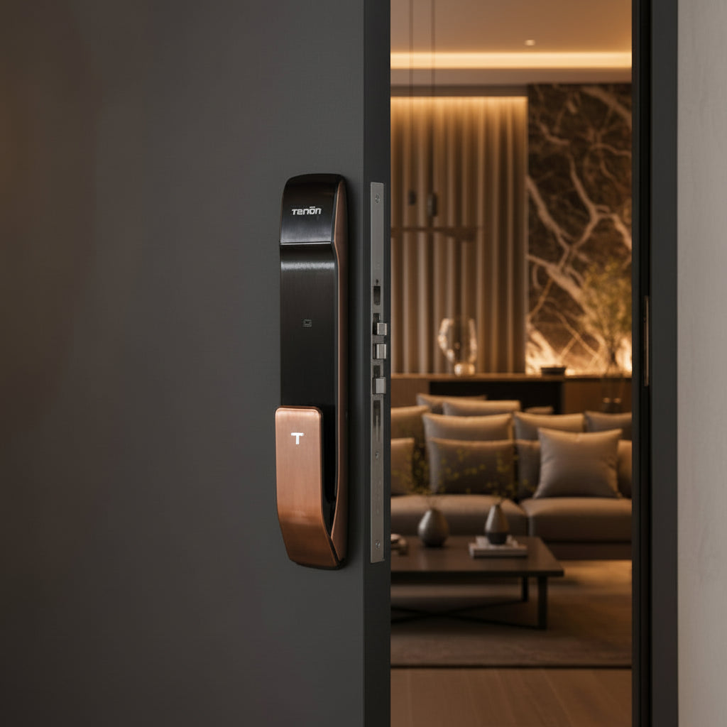 PUSH PULL SMART ELECTRIC DOOR LOCK  | ISH Kuwait