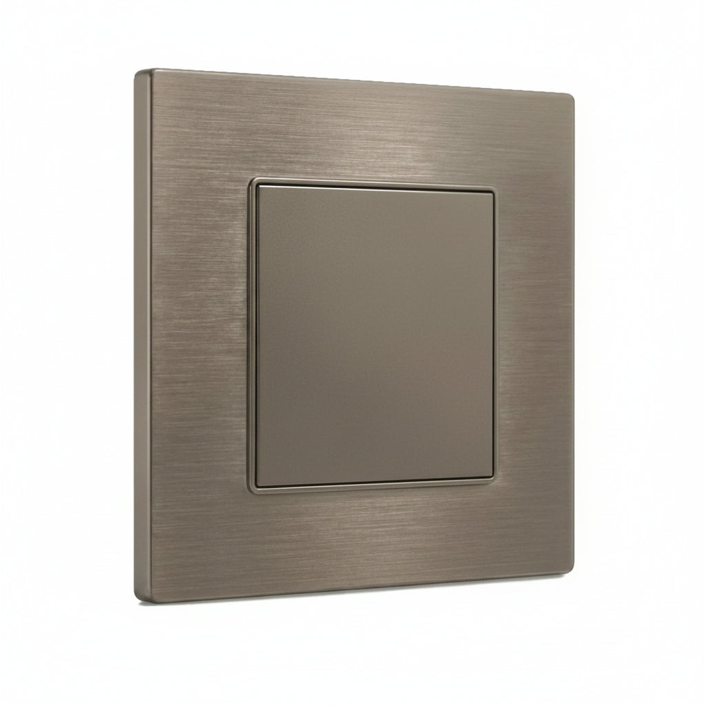 Premium Blank Plate [3*3]- Titanium Aluminium | ISH Kuwait