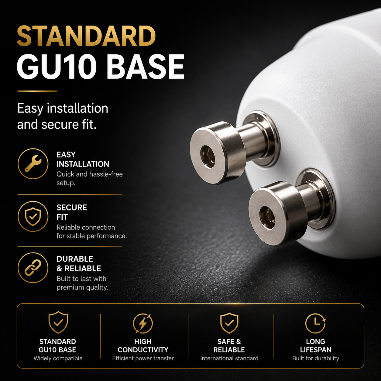 Premium Bridgelux GU10 LED Bulb 7W | ISH Kuwait