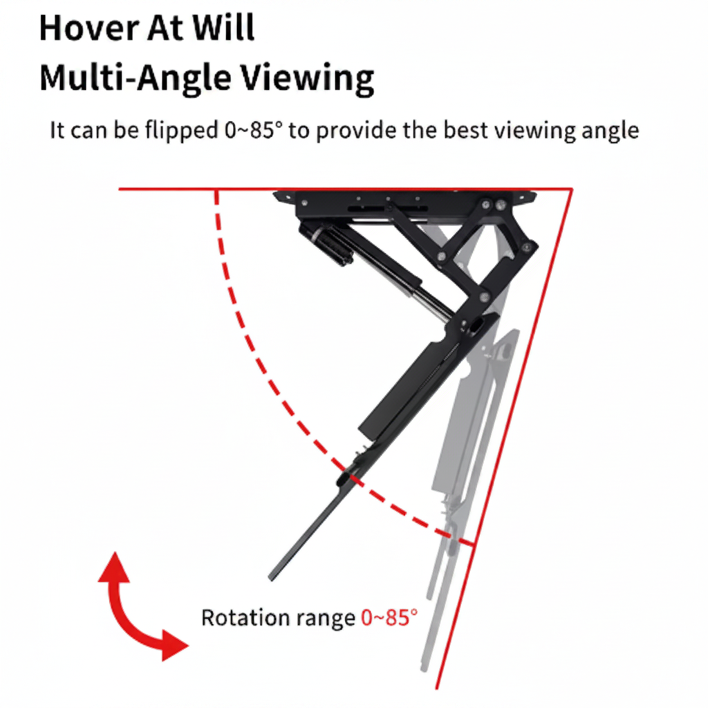 RETRACTABLE MOTORIZED TV MOUNT | ISH Kuwait