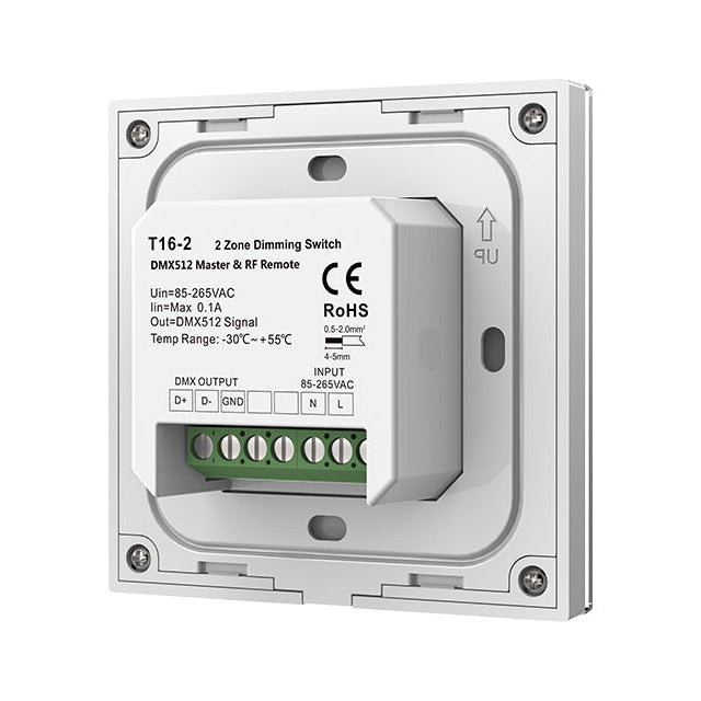 RF WIRELESS TOUCH DOUBLE ZONE SWITCH  | ISH Kuwait