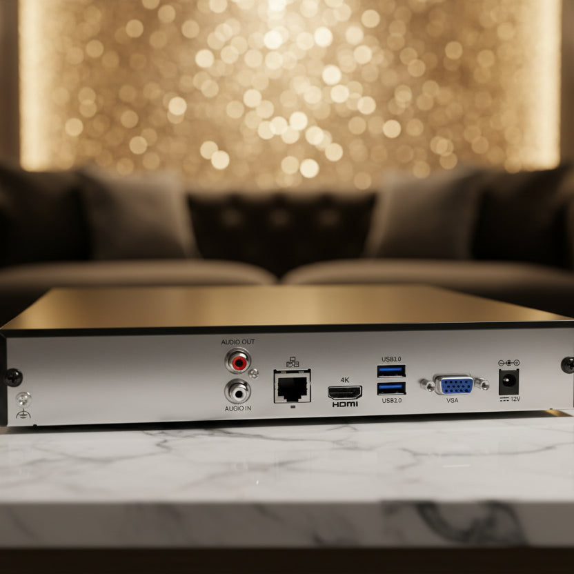 SMART 8 CHANNEL 4K NVR | ISH Kuwait