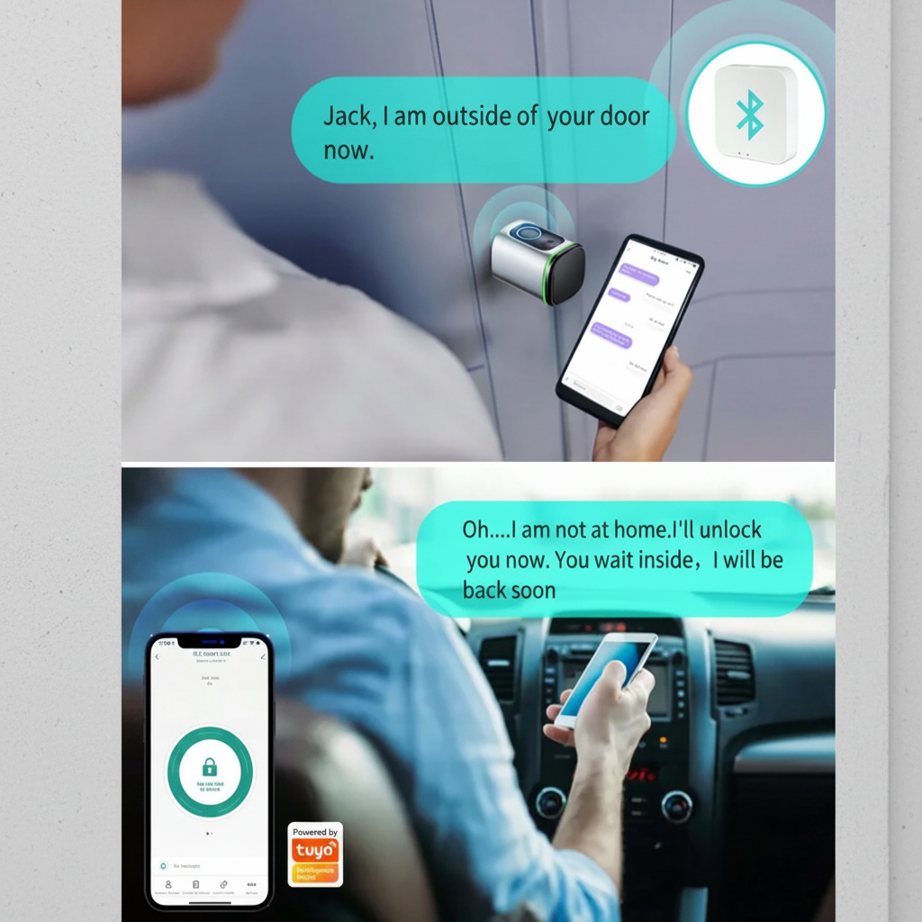 SMART MINI DOOR LOCK - CYLINDRICAL | ISH Kuwait