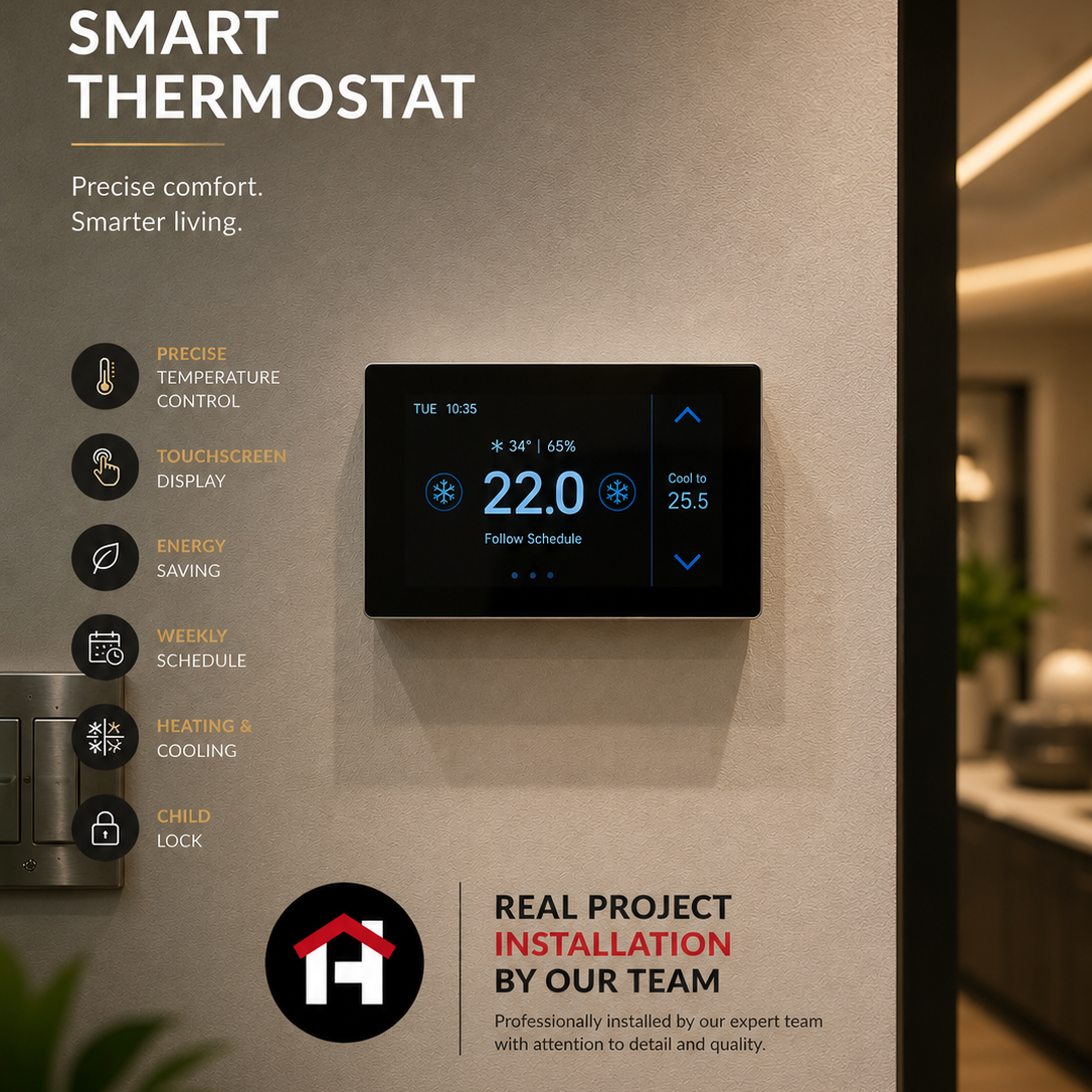 SMART WIFI THERMOSTAT WITH 0.5 DEGREE ACCURACY | ISH Kuwait