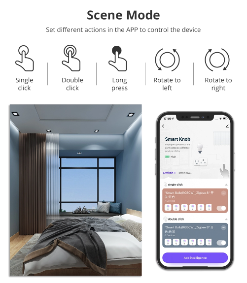 Zigbee Smart Knob Switch